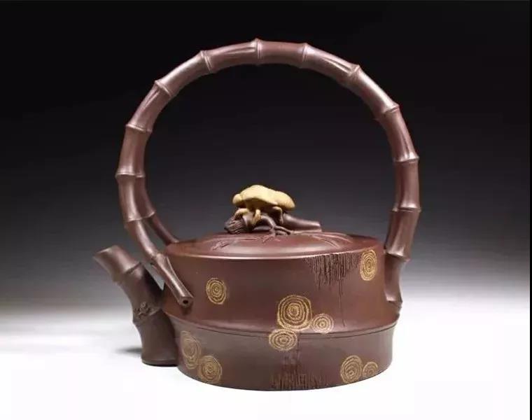 10種最美花器提梁壺，精美別致雕花紫砂壺!