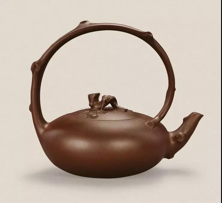 10種最美花器提梁壺，精美別致雕花紫砂壺!