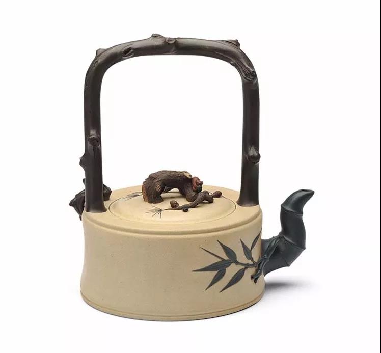 10種最美花器提梁壺，精美別致雕花紫砂壺!