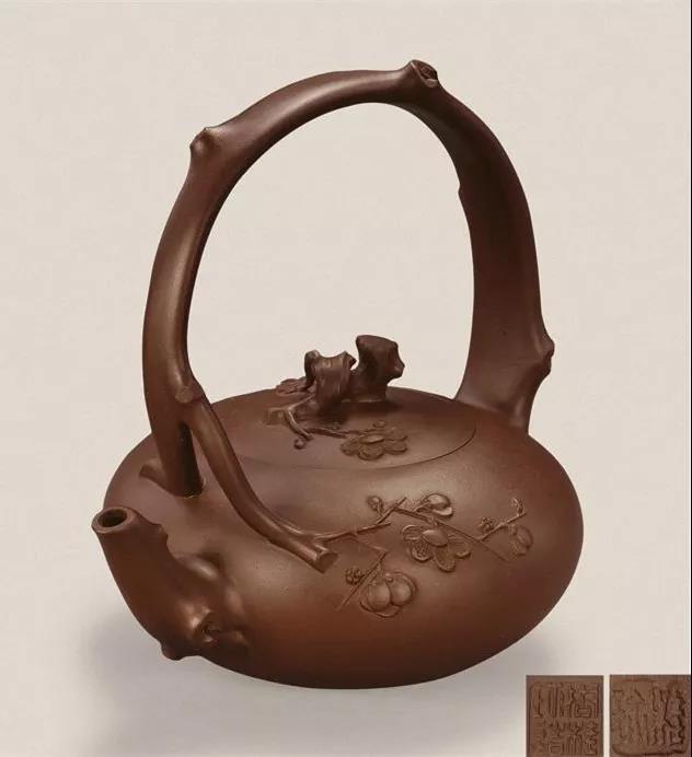 10種最美花器提梁壺，精美別致雕花紫砂壺!