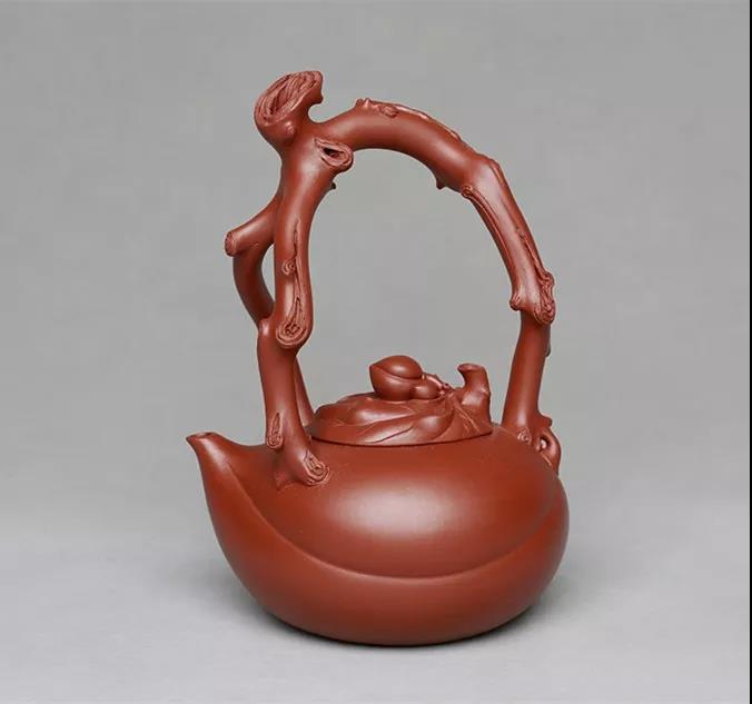 10種最美花器提梁壺，精美別致雕花紫砂壺!